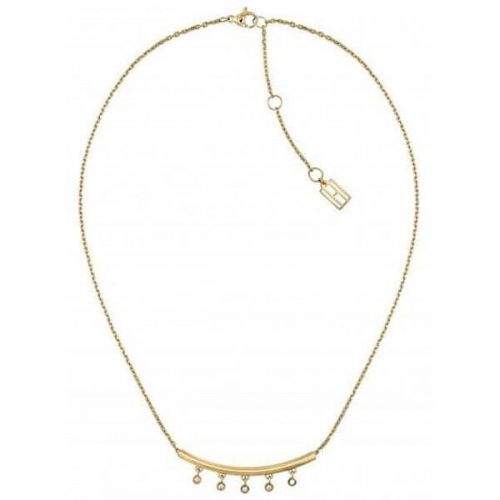Tommy Hilfiger Elegantní pozlacený náhrdelník s přívěskem TH2780229