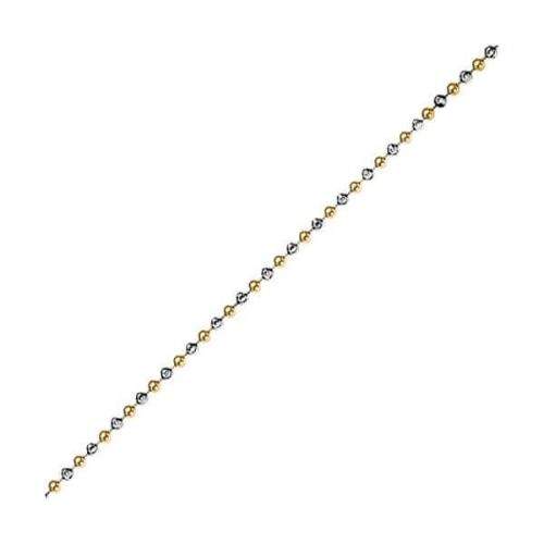 Hot Diamonds Bicolor stříbrný řetízek Emozioni CH046 CH047 CH048 (Délka 45 cm) stříbro 925/1000