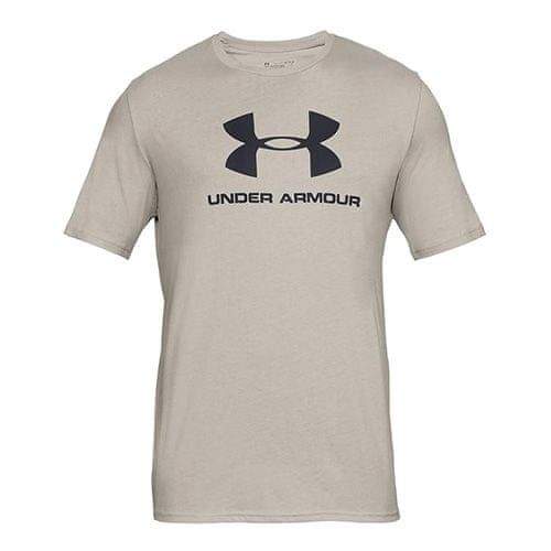 Under Armour Tričko , Sportstyle Logo Ss | Hnědá | S