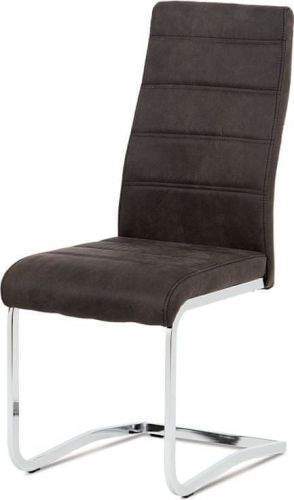 ART Jídelní židle, látka "COWBOY" šedá, chrom DCH-451 GREY3 Art