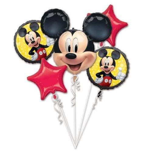 Amscan Fóliové balónky sada 5ks Mickey Mouse