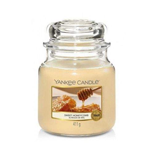Yankee Candle Aromatická svíčka Classic střední Sweet Honeycomb 411 g