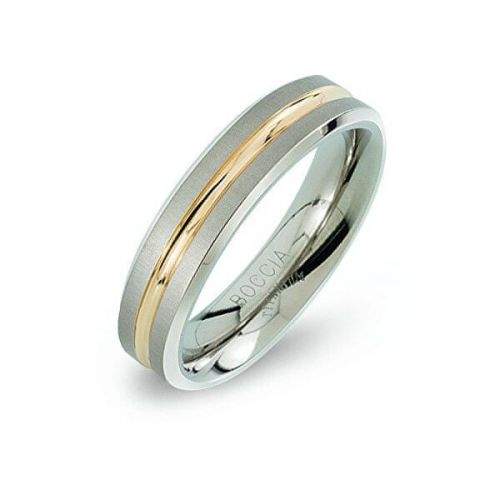 Boccia Titanium Snubní titanový prsten 0144-02 (Obvod 58 mm)