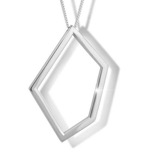Modesi Stříbrný náhrdelník M46008 (řetízek, přívěsek) stříbro 925/1000