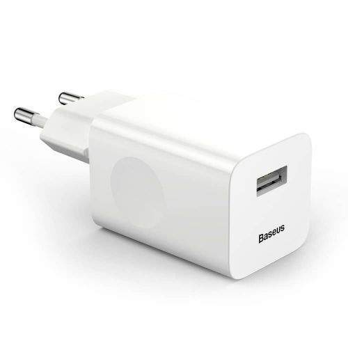 BASEUS Síťová nabíječka QuickCharge 3.0 bílá