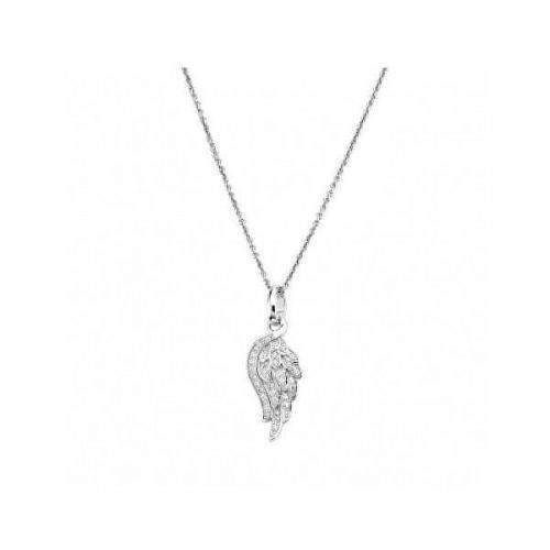 Amen Jemný stříbrný náhrdelník Angels CLPW (řetízek, přívěsek) stříbro 925/1000