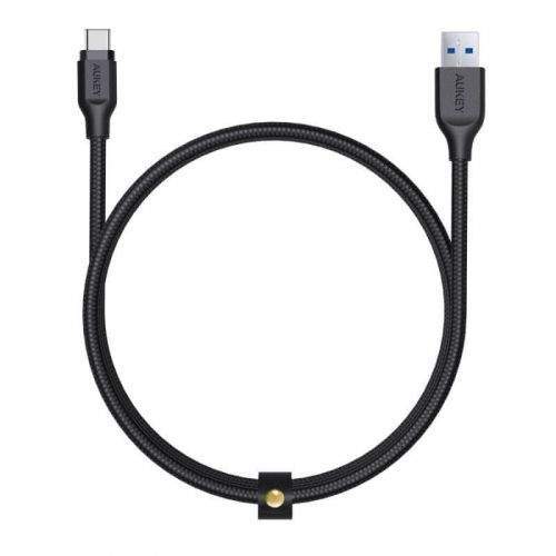 Aukey nabíjecí / datový kabel USB 3.1 a USB-C 1,2m černá