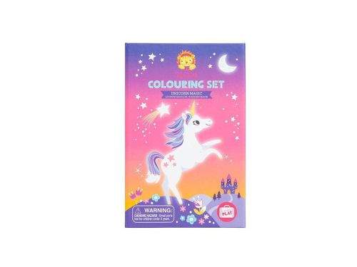 Tiger Tribe Colouring Set - Unicorn Magic / Kouzlo jednorožce