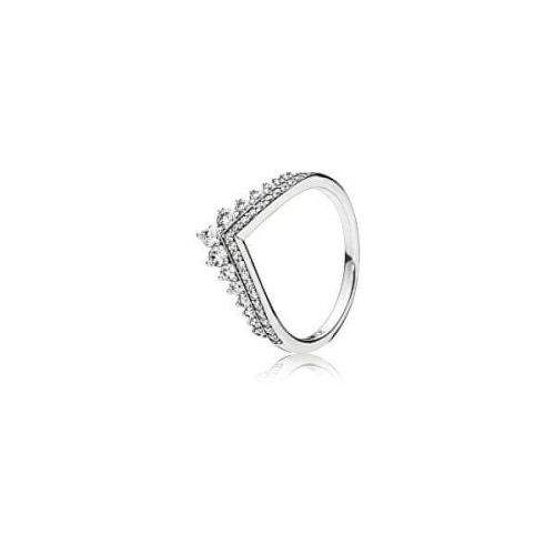 Pandora Stylový stříbrný prsten s třpytivými kamínky 197736CZ (Obvod 50 mm) stříbro 925/1000