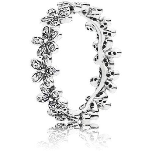 Pandora Třpytivý sedmikráskový prsten 190934CZ (Obvod 52 mm) stříbro 925/1000