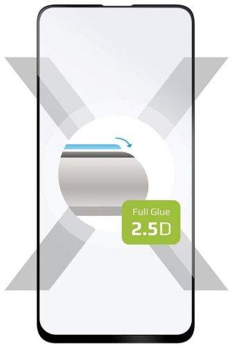 Fixed Ochranné tvrzené sklo Full-Cover pro Apple iPhone XS Max/11 Pro Max, lepení přes celý displej, černé FIXGFA-335-BK