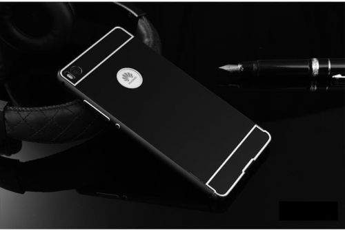 OEM Hliníkový obal kryt pouzdro pro Huawei P8 Lite - Černý