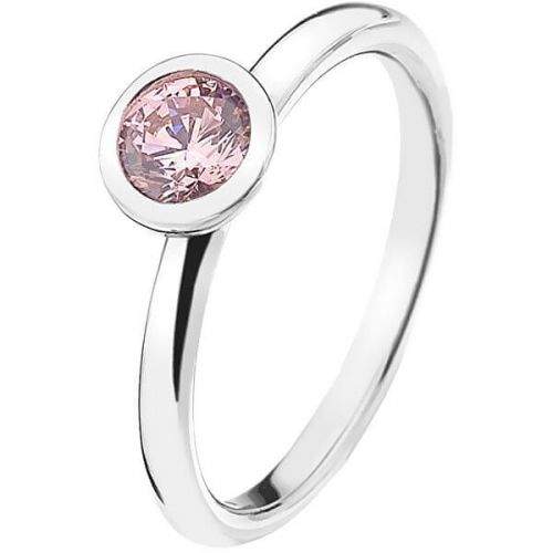 Hot Diamonds Stříbrný prsten Emozioni Scintilla Pink Compassion ER017 (Obvod 54 mm) stříbro 925/1000