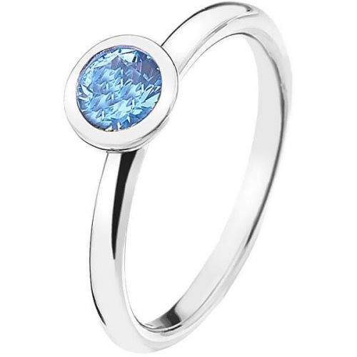 Hot Diamonds Stříbrný prsten Emozioni Scintilla Blue Peace ER022 (Obvod 54 mm) stříbro 925/1000