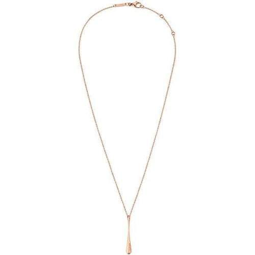 Calvin Klein Luxusní pozlacený náhrdelník Ellipse KJDMPP100100