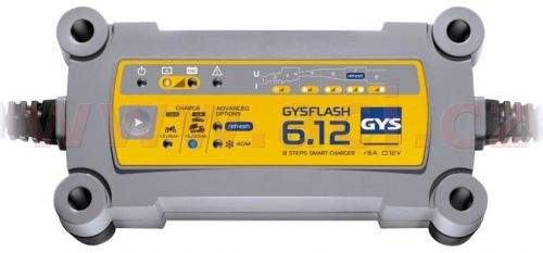 GYS nabíječka GYSFLASH 6.12 s funkcí CAN-BUS 12 V, 125 Ah, 6 A 029378