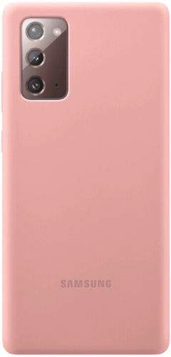 Samsung Silikonový zadní kryt pro Note 20 EF-PN980TAEGEU, růžová
