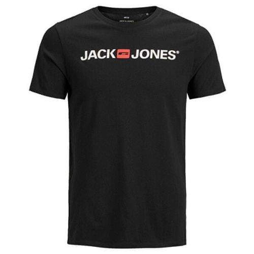 Jack&Jones Pánské triko JJECORP 12137126 Black (Velikost S)