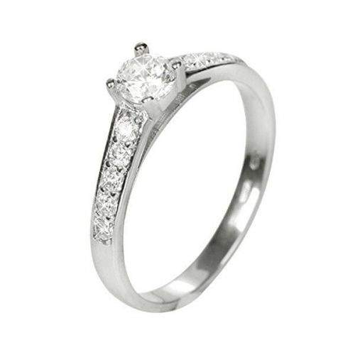 Brilio Dámský prsten s krystaly 229 001 00668 07 (Obvod 49 mm)
