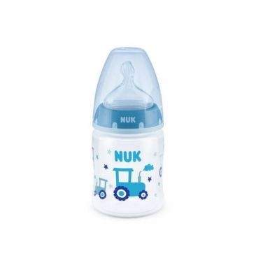 Carero Kojenecká láhev NUK First Choice Temperature Control 150 ml modrá