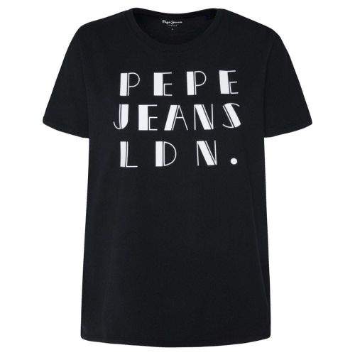 Pepe Jeans dámské tričko Fionna PL504633 XS černá
