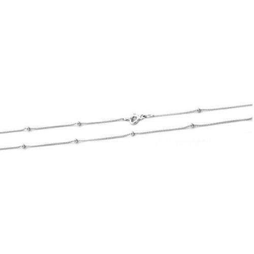 Beneto Jemný stříbrný řetízek AGS1062 (Délka 42 cm) stříbro 925/1000