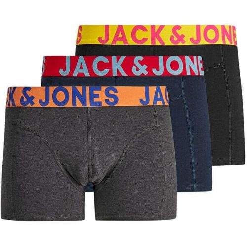 Jack&Jones 3 PACK - pánské boxerky JACCRAZY 12151349 (Velikost S)