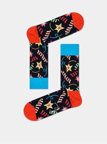 Happy Socks sada tří párů ponožek v modré a růžové barvě Happy Birthday 41-46