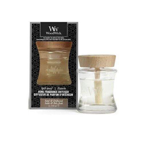 Woodwick Aroma difuzér Sand & Driftwood 148 ml