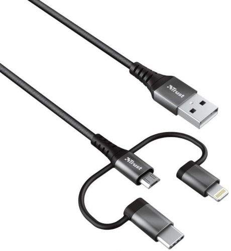 Trust Keyla Extra-Strong 3-In-1 USB Cable 1m 23572