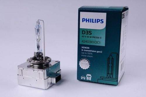 Philips výbojka xenonová D3S 42V 35W P32d-5 X-tremeVision PHILIPS - o 150% VÍCE SVĚTLA