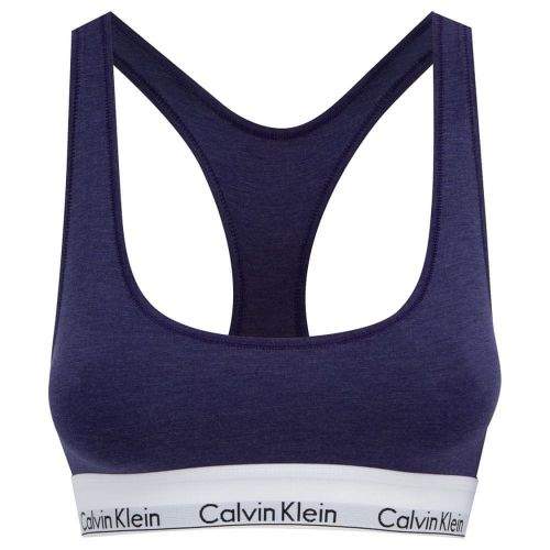 Calvin Klein Unlined Bralette F3785E-PNH Modrá S