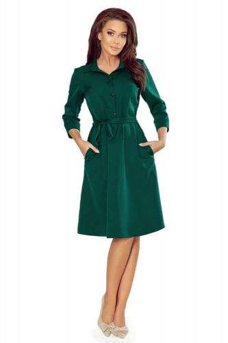 Numoco Dámské šaty 286-1 Sandy, zelená, M