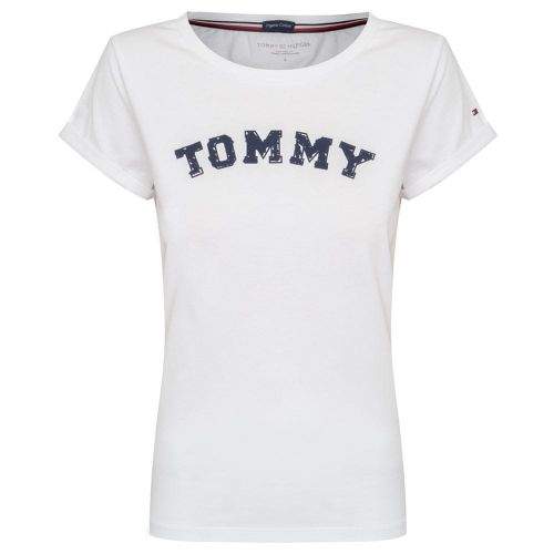 Tommy Hilfiger Tee Logo UW0UW01315 Bílá XS
