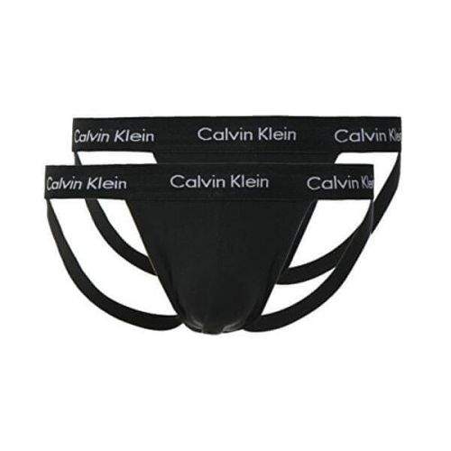 Calvin Klein 2 PACK - pánské slipy NB1354A-001 (Velikost M)