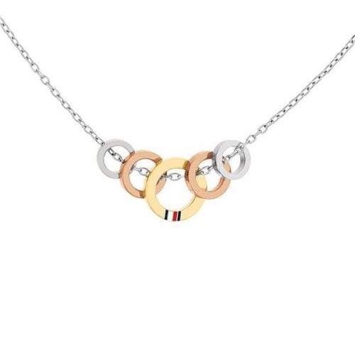 Tommy Hilfiger Luxusní tricolor náhrdelník TH2780308