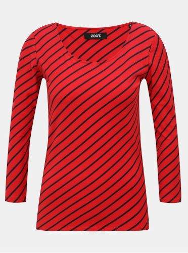 ZOOT červené dámské pruhované tričko Karin XS