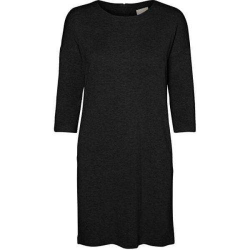 Vero Moda Dámské šaty VMGLORY 10137034 Black (Velikost XS)
