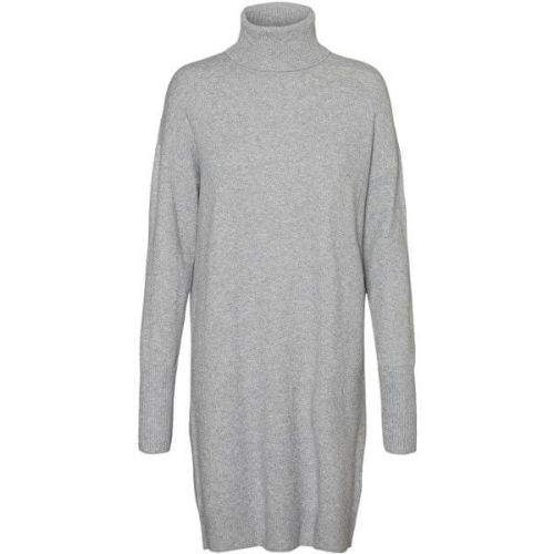 Vero Moda Dámské šaty VMBRILLIANT 10199744 Light Grey Melange (Velikost XS)