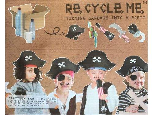 Fun2 Give Re- cycle- me- Party box piráti- pro kluky