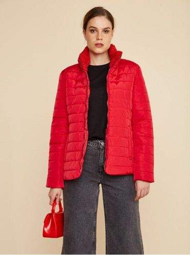 ZOOT Baseline červená dámská zimní prošívaná bunda Daisy XS