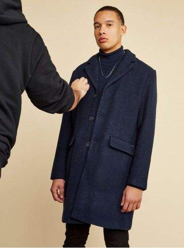 ZOOT Baseline tmavě modrý pánský kabát Christian S
