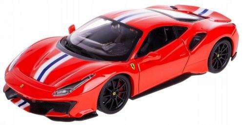 BBurago 1:24 Ferrari TOP 488 Pista červená
