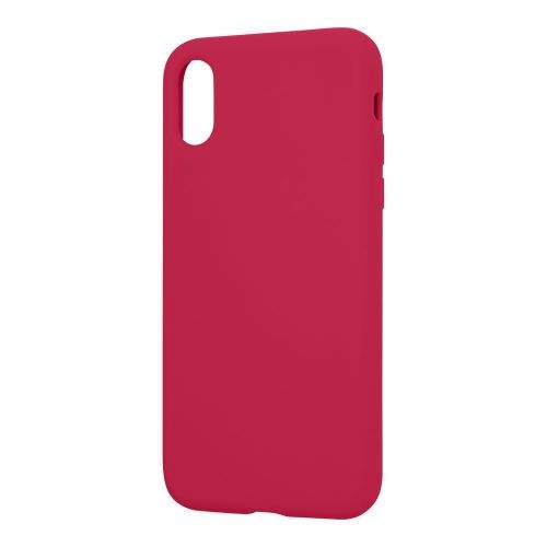 Tactical Velvet Smoothie kryt pro Apple iPhone X/XS 2452511, tmavě červený