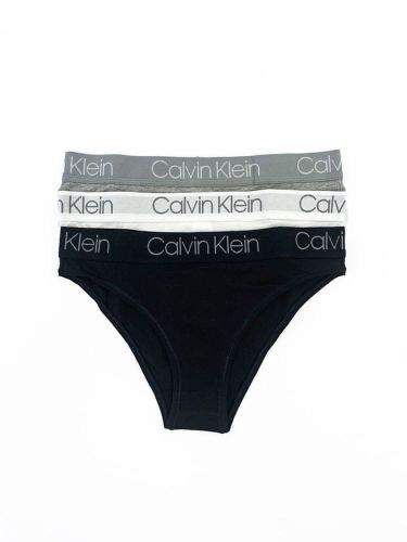Calvin Klein 3Pack Kalhotky High Leg S