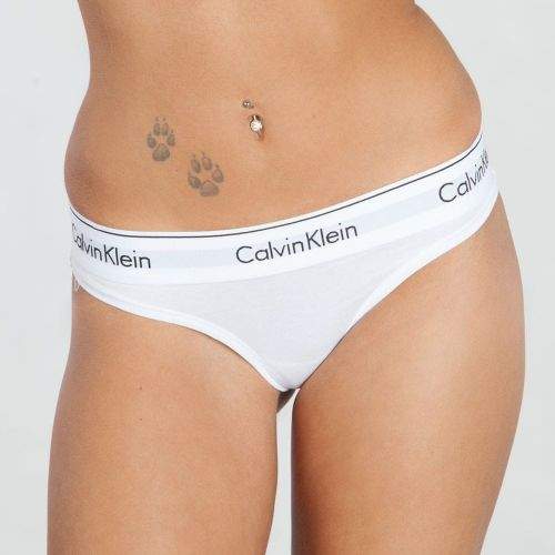 Calvin Klein Thong White XS