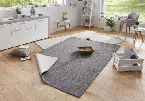 Bougari AKCE: 160x230 cm Kusový koberec Twin-Wendeteppiche 103097 grau creme 160x230