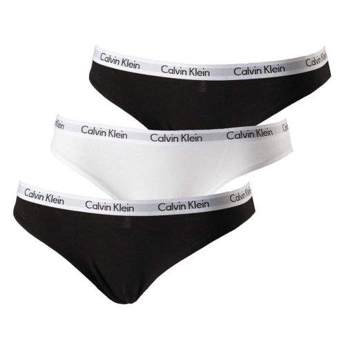 Calvin Klein 3Pack Tanga Black&White M