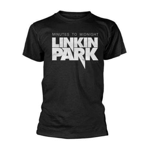 CurePink Pánské tričko Linkin Park: Minutes To Midnight (S) černá bavlna