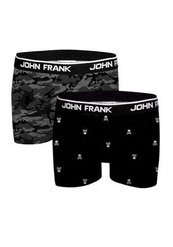 John Frank Pánské boxerky John Frank JF2BMC07 2PACK XL Dle obrázku